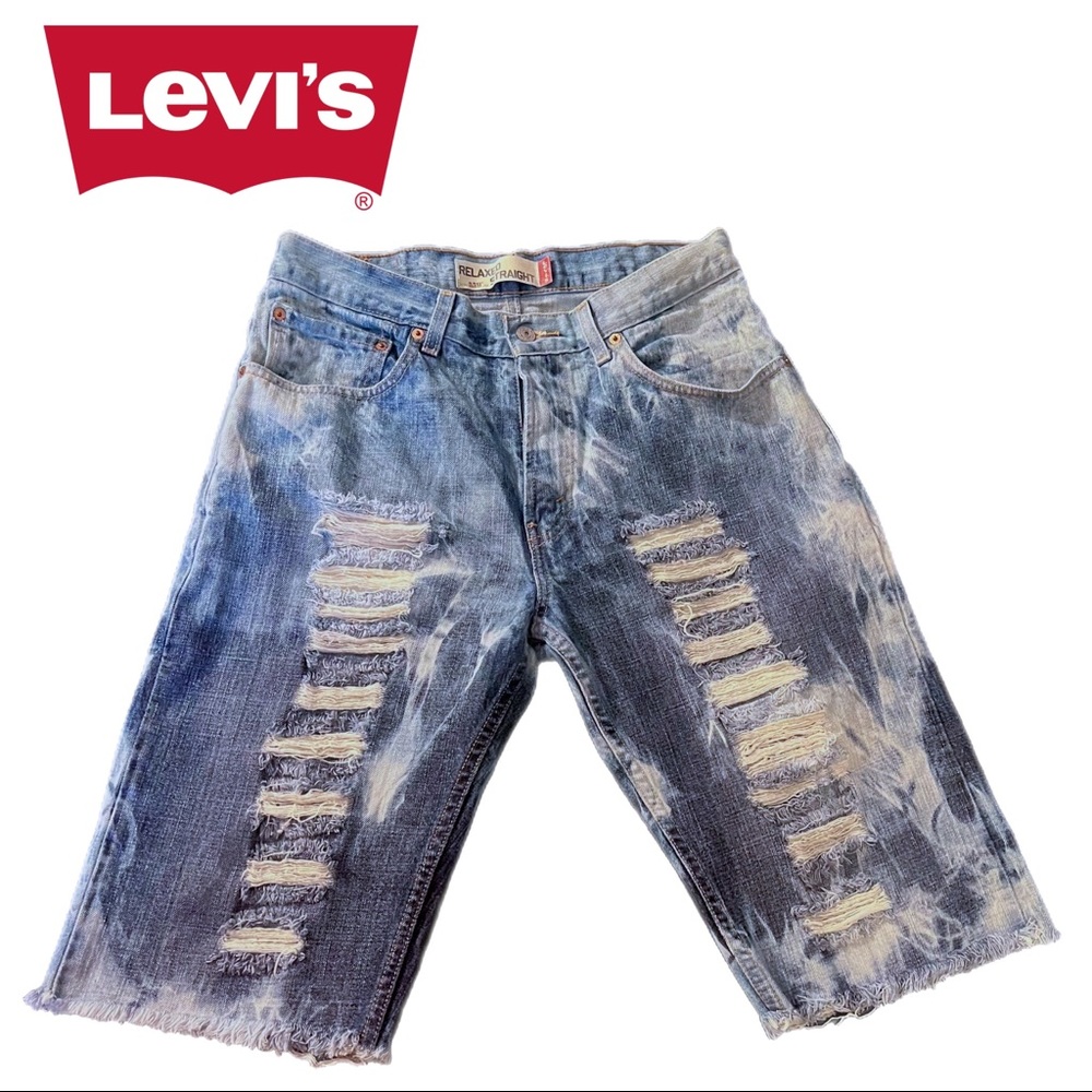 Custom Made Distressed Levi’s Shorts